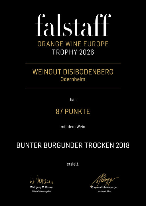 2018 Bunter Burgunder, trocken „Orange“