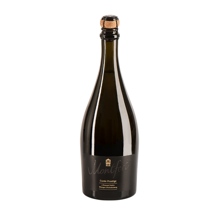 2018 Montfort Cuvée Prestige, extra brut, zéro dosage, weiss